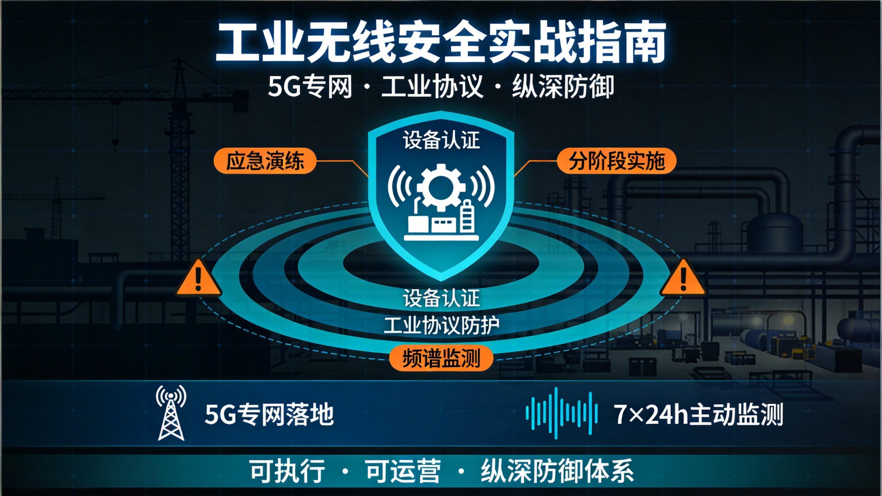 工业无线通信安全全栈指南——从风险识别到纵深防御