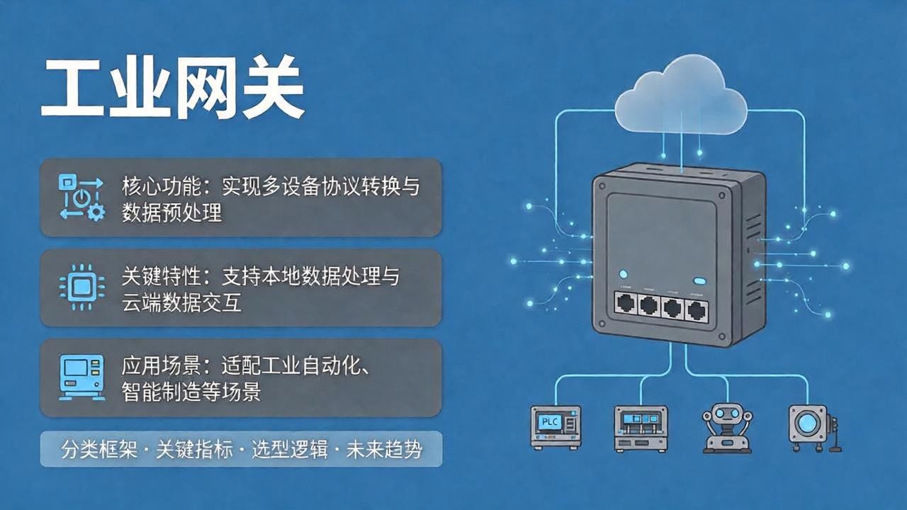 工业网关全指南：分类、协议、选型与边缘计算